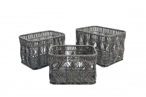 PE storage baskets