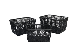 PE storage baskets