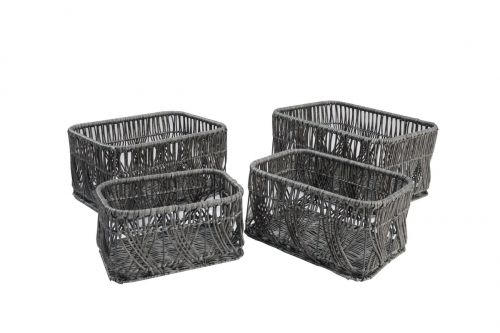 PE storage baskets