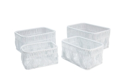 PE storage baskets