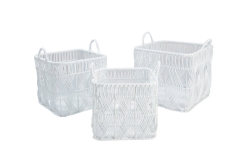 PE storage baskets