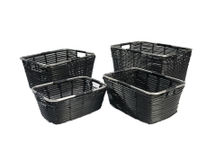 PE storage baskets