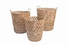 PE storage baskets