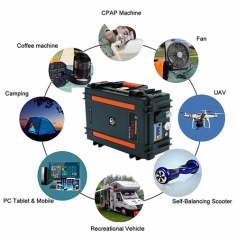 2000wh Portable Power Station, Solar Power Generator,Power Bank For Home and Camping or RVs
