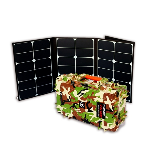 military folding solar panel