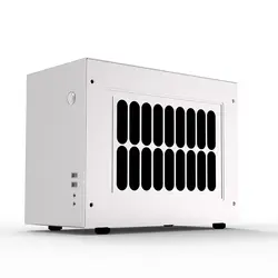 Custom White Aluminium Gaming Computer Case