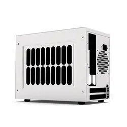 Custom White Aluminium Gaming Computer Case
