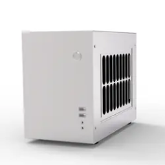 Custom White Aluminium Gaming Computer Case