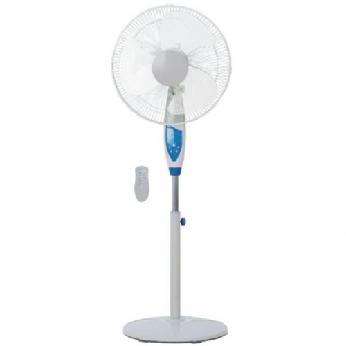 Ventilador de pedestal oscilante de 16" com controle remoto