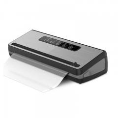 Multifunction Stainless Steel Vacuum Sealer with progress indicator and touch screen For Food Preservation