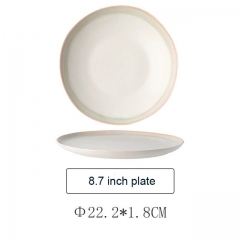 8.7 inch plate