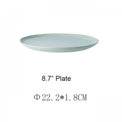 8.7inch plate