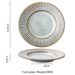 7 inch plate