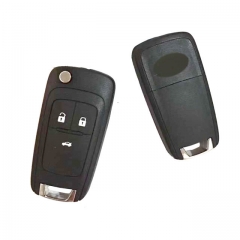 MK280012 3 Button Flip Key 434mhz ID46 Chip for Chevrolet Cruze Auto Car Key Remote Without Keyless