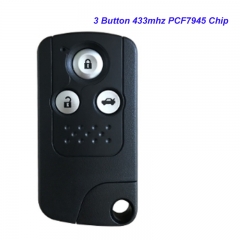 MK180088 3 Button Smart Key Fob 433MHZ PCF7945 for Honda Civic Remote Control