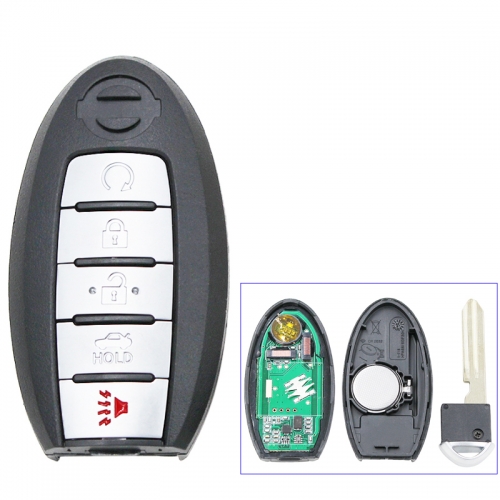 MK210034 4+1 Button Smart Remote 433MHz 47 Chip Remote Key Fob For N-ISSAN Altima Maxima Infiniti QX60 2015 2016 2017 2018 2019 KR5S180144014 S1801443