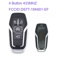 MK160043 4 Button 433MHZ Smart Key For Ford DS7T-15K601-EF Keyless Go Entry Key