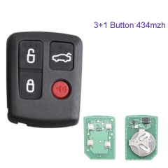 MK160071 433MHZ 3+1 Buttons Remote Key For Ford BA BF Falcon SedanWagon  Keyless Entry Remote Control