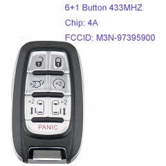 MK320041 6+1 Buttons Proximity Smart Key Remote Start Fob 433Mhz For C-hrysler Pacifica 2017-2020 M3N-97395900 68217832AC