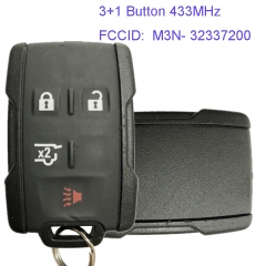 MK290011 Original 3+1 Button 433MHz Smart Remote Key for GMC Keyless Go Entry Proximity Key M3N- 32337200