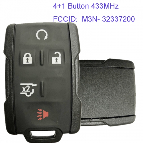 MK290012 Original 4+1 Button 433MHz Smart Remote Key for GMC YUKON M3N- 32337200 Remote Car Key Fob Keyless Entry