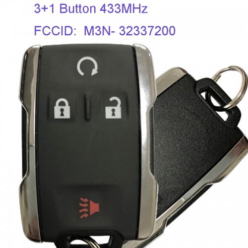MK290010 Original 3+1 Button 433MHz Smart Remote Key for GMC M3N- 32337200 Keyless Go Entry Proximity Key