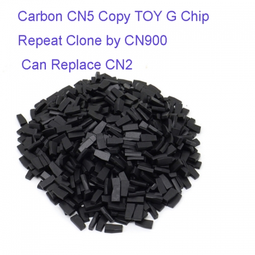 FC300060 Carbon CN5 Copy TOY G chip 80 bit Chip Repeat Clone Can Replace CN2 by CN900mini Transponder for Car Key Chip Replacement