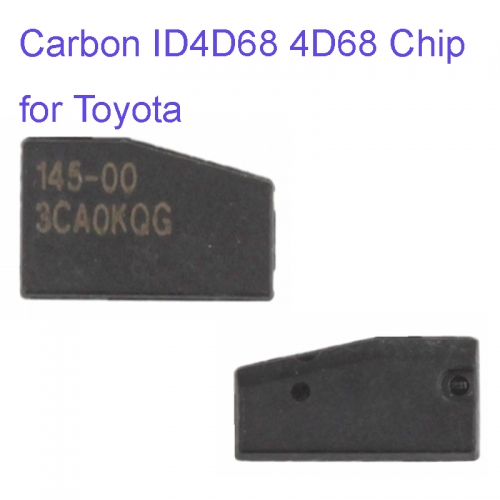 FC300033  Blank key Carbon ID4D68 4D68 Transponder for T-oyota Key Chip Replacement
