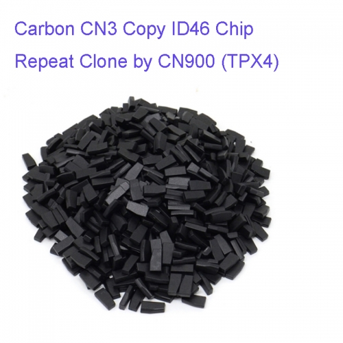 FC300059 Carbon CN3 Copy ID46 (TPX4) Chip Repeat Clone by CN900mini Xhorse JMA Transponder for Car Key Chip Replacement