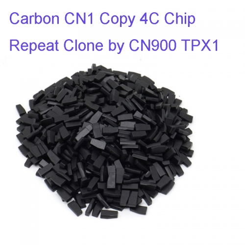 FC300057 Carbon CN1 Copy 4C Chip Repeat Clone by CN900 TPX1 Transponder for Car Key Chip Replacement