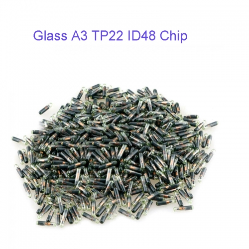 FC300069 Glass A3 TP22 ID48 Chip Transponder for Car Key Chip Replacement