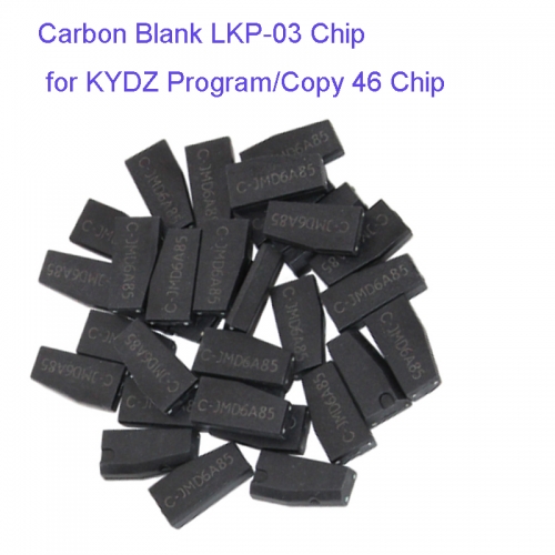FC300085 Carbon Blank LKP-03 Chip Transponder for KYDZ Program/Copy 46 Chip Car Key Chip Replacement