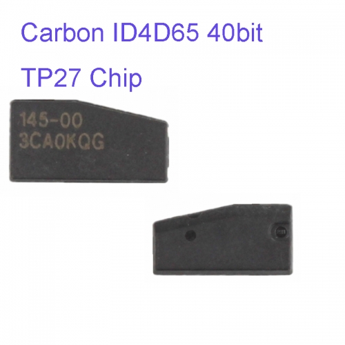 FC300031 Blank key Carbon ID4D65 40bit TP27 Transponder for Key Chip Replacement