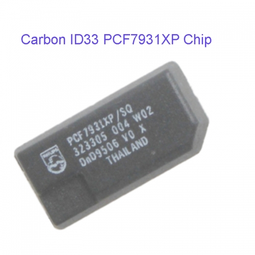 FC300074 Carbon ID33 PCF7931XP Chip Transponder for Car Key Chip Replacement