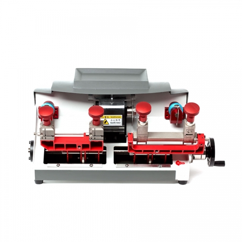 FDM400005 JINGJI P2 Flat Key Cutting Machine with Micrometric Adjustment Wheel Locksmith Machine