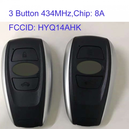 MK450003 3 Button 434MHz Smart Key for Subaru 2017-2020 Car Key Fob 88835-FL03A HYQ14AHK Remote Keyless Go