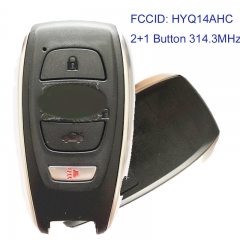 MK450008 2+1 Button 314.3MHz  Smart Key Remote Control for Subaru BRZ XV Crosstrek  Forester Impreza Legac-y Outback STI WRX Auto Car Key Fob HYQ14AHC