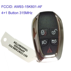 MK500007 4+1 Button 315MHz Smart Key for J-aguar Xj Xk Xf AW93-15K601-AF Remote Key Fob