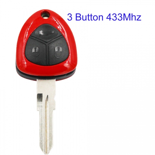 MK510003 3 Button 433Mhz Smart Key for F-errari 458 612 599 Remote Auto Car Key Fob