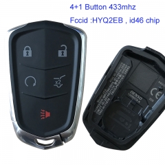 MK340020 4+1 Buttons  433mhz Smart Remote for C-adillac XT5 HYQ2EB  Keyelss Go Key Car Key Fob