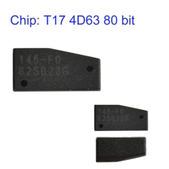 FC300088  Carbon T17 4D63 80 bit Ceramic Chip Transponder for F-ord M-azda  Auto Car Key Chip Replacement