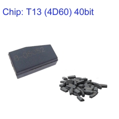 FC300089 Carbon T13 (4D60) 40bit Ceramic Chip Transponder for T-OYOTA Auto Car Key Chip Replacement