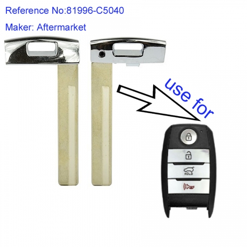 FS130012 Emergency Insert Key Blade Blades for K-ia Auto Car Key Blade 81996-C5040