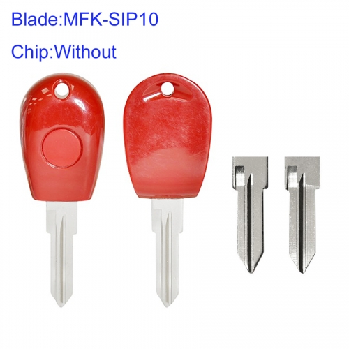 FS440009 Red Key Shell House Cover Head Key with MFK-SIP10 Blade for Alfa Romeo without chip