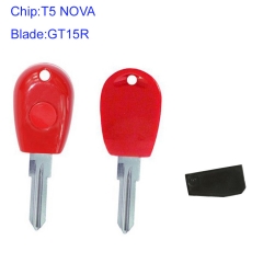MK440004 Head key Transponder Key for Alfa Romeo Auto Car Key with GT15R Blade and T5-2 Chip
