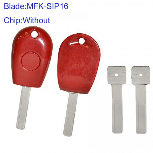FS440004 Red Key Shell House Cover Head Key with MFK-SIP16 Blade for Alfa Romeo without chip