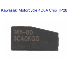 FC300091 Blank key K-awasaki Motorcycle 4D6A Chip ID 4D6A TP28 Carbon Car Key Chip Replacement