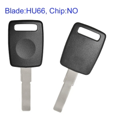FS090003 Key Shell House Cover Remote Control Key Case for A-udi Auto Car Key Replacement with HU66 Blade