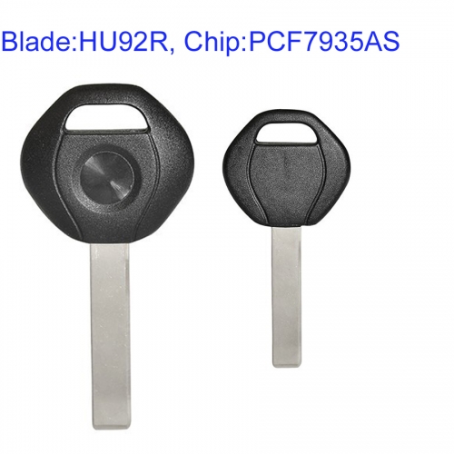 MK110103 Remote Control Key PCF7935AS Chip for A-udi Auto Car Key Replacement with HU92R Blade