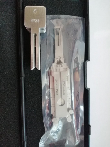 KT00009 Lishi HY22 2 in 1 lock Pick and Decoder for H-yundai,Kia, K5, X34, Sonata car Locksmith Tool